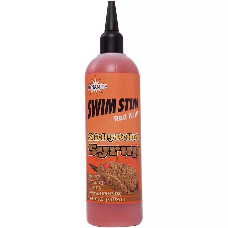 ADDITIF LIQUIDE DYNAMITE BAITS SWIM STIM RED KRILL STICKY PELLET SYRUP 1 ADDITIF LIQUIDE DYNAMITE BAITS SWIM STIM RED KRILL STICKY PELLET SYRUP