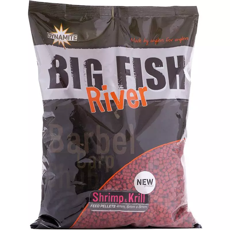 AMORCE DYNAMITE BAITS BIG FISH RIVER FEED PELLETS SHRIMP & KRILL 1 AMORCE DYNAMITE BAITS BIG FISH RIVER FEED PELLETS SHRIMP & KRILL