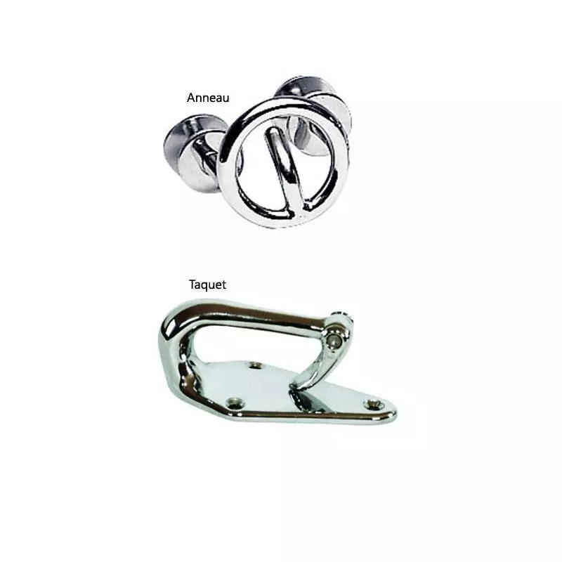 ANNEAUX ET TAQUETS TIRE-SKI PLASTIMO 1 ANNEAUX ET TAQUETS TIRE-SKI PLASTIMO