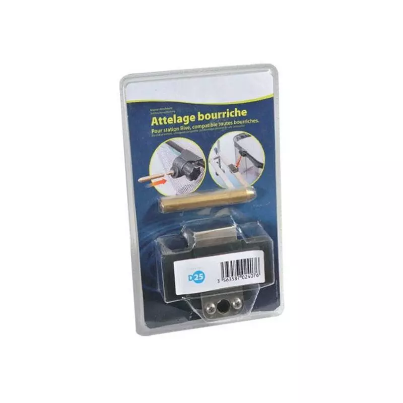 ATTELAGE POUR BOURRICHE ET PILOTE RIVE 1 ATTELAGE POUR BOURRICHE ET PILOTE RIVE