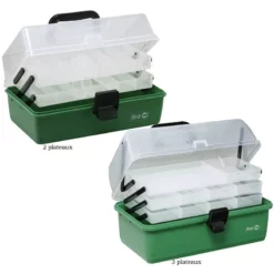 BOITE PECHE PLATEAUX SENSAS