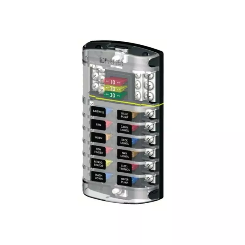 BOITE PLASTIMO POUR FUSIBLES A FICHE ATO - 12 FUSIBLES 1 BOITE PLASTIMO POUR FUSIBLES A FICHE ATO - 12 FUSIBLES