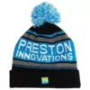BONNET HOMME PRESTON INNOVATIONS WATER PROOF BOBBLE HAT - NOIR/BLEU