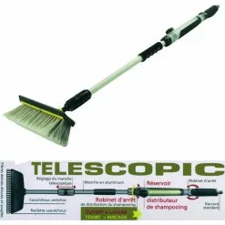 BROSSE DE LAVAGE EUROMARINE TELESCOPIQUE