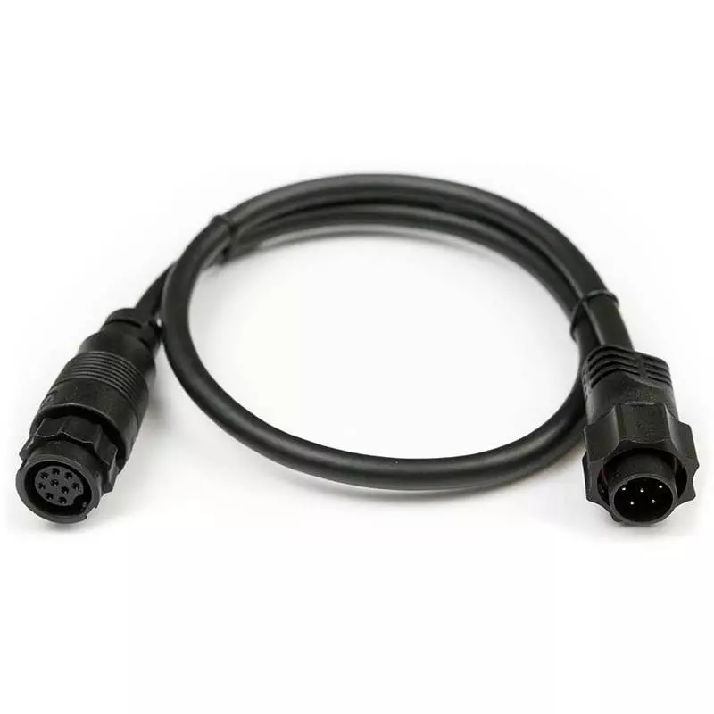 CABLE ADAPTATEUR SONDE LOWRANCE CONNECTEUR NOIR 9 PIN 1 CABLE ADAPTATEUR SONDE LOWRANCE CONNECTEUR NOIR 9 PIN
