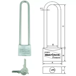 CADENAS MARINOX ANSE LONGUE INOX