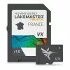 CARTE DÉTAILLÉE HUMMINBIRD LAKEMASTER PREMIUM DES PRINCIPAUX LACS FRANÇAIS