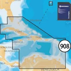 CARTOGRAPHIE NAVIONICS PLATINUM+ XL3 CARAIBES + BERMUDES