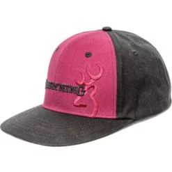 CASQUETTE HOMME BROWNING CLUBBER CAP - NOIR/BORDEAUX