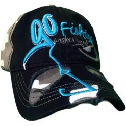 CASQUETTE HOMME HOT SPOT DESIGN GO FISHING - NOIR/CAMOU