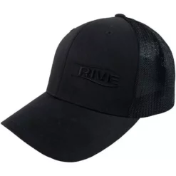 CASQUETTE HOMME RIVE FLEXFIT BLACK MESH - NOIR