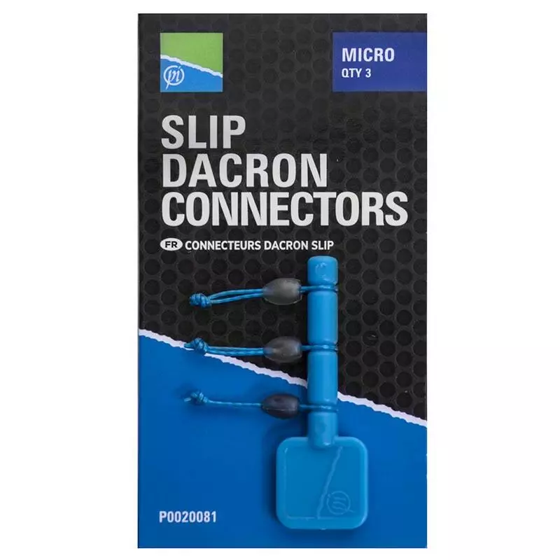 CONNECTEUR PRESTON INNOVATIONS SLIP DACRON CONNECTORS 1 CONNECTEUR PRESTON INNOVATIONS SLIP DACRON CONNECTORS
