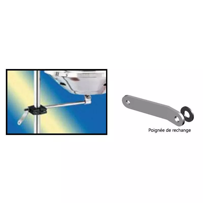 FIXATION POUR BARBECUE MAGMA SUPPORT POUR BALCON 1 FIXATION POUR BARBECUE MAGMA SUPPORT POUR BALCON