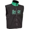 GILET SANS MANCHE HOMME SENSAS SCOTLAND - NOIR/VERT
