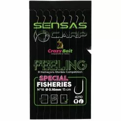 HAMEÇON MONTÉ SENSAS CRAZY BAIT 4210