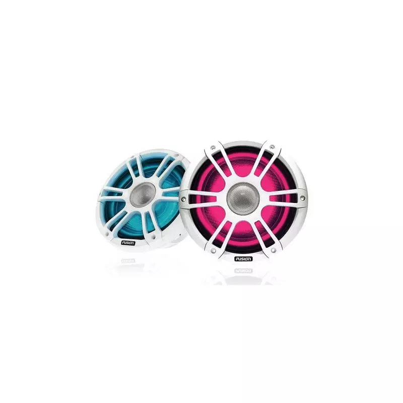 HAUT-PARLEURS FUSION SIGNATURE G3 SÉRIE SPORT BLANC AVEC LED 7 HAUT-PARLEURS FUSION SIGNATURE G3 SÉRIE SPORT BLANC AVEC LED – Image 7