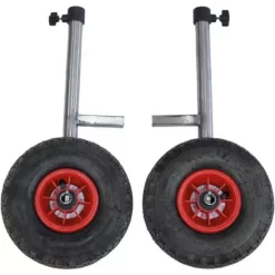 KIT 2 ROUES RIVE POUR STATION TRANSPORTER INOX