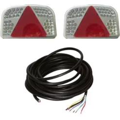 KIT FEUX ETANCHES A LED PROFIL NATURE 7 FONCTIONS