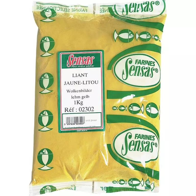 LIANT À COLLER SENSAS - 1KG 1 LIANT À COLLER SENSAS - 1KG