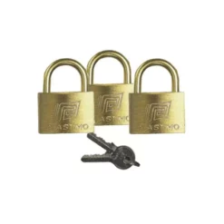 LOT DE 3 CADENAS 40MM PLASTIMO