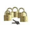 LOT DE 5 CADENAS 40MM PLASTIMO