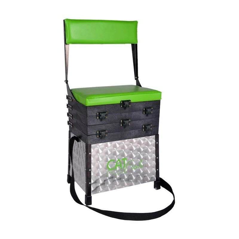 PANIER SIEGE ALU 3 CASIERS CATFISH CLASSIC A DOSSIER 1 PANIER SIEGE ALU 3 CASIERS CATFISH CLASSIC A DOSSIER