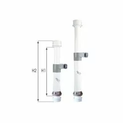 PIED DE TABLE TELESCOPIQUE PLASTIMO