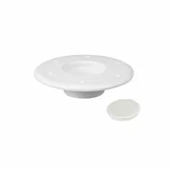 PLATINE BASSE NYLON A ENCASTRER PLASTIMO