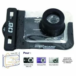 POCHETTE ETANCHE OVERBOARD POUR APPAREIL PHOTO AVEC ZOOM