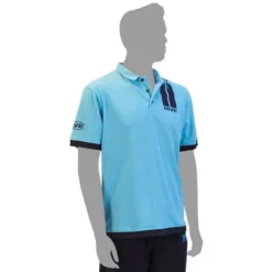 POLO HOMME RIVE STRIPES - BLEU