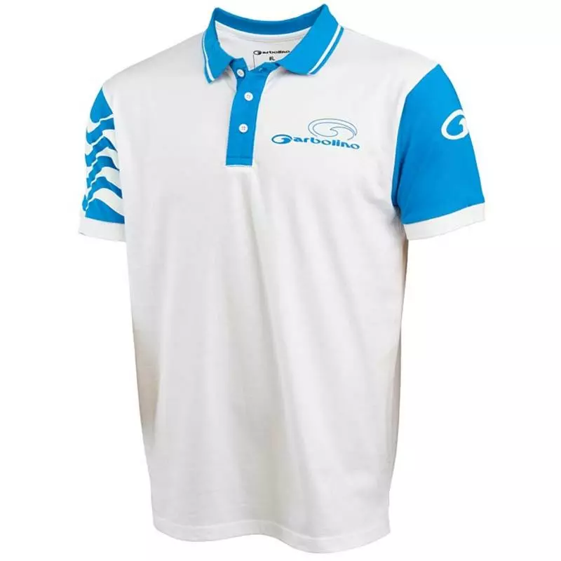 POLO MANCHES COURTES HOMME GARBOLINO WAVE - BLANC 1 POLO MANCHES COURTES HOMME GARBOLINO WAVE - BLANC