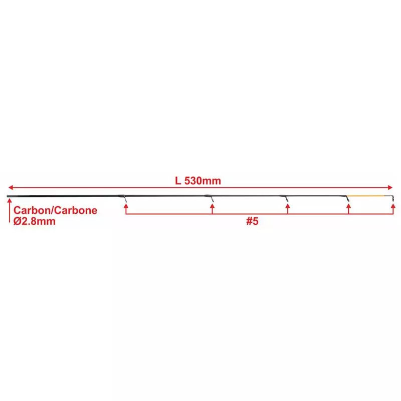 SCION SUPPLÉMENTAIRE GARBOLINO PLEINS CARBONE/SOLID TIP CARBON 2 SCION SUPPLÉMENTAIRE GARBOLINO PLEINS CARBONE/SOLID TIP CARBON – Image 2