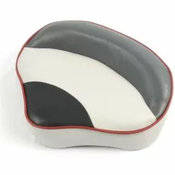 Pike'n Bass SIEGE ASSIS/DEBOUT PIKE N BASS LISERET ROUGE - GRIS/NOIR