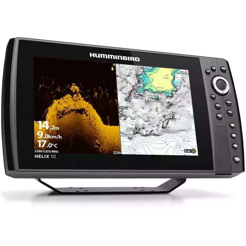 SONDEUR GPS HUMMINBIRD HELIX 10G3N CHIRP MEGA DI+ 1 SONDEUR GPS HUMMINBIRD HELIX 10G3N CHIRP MEGA DI+