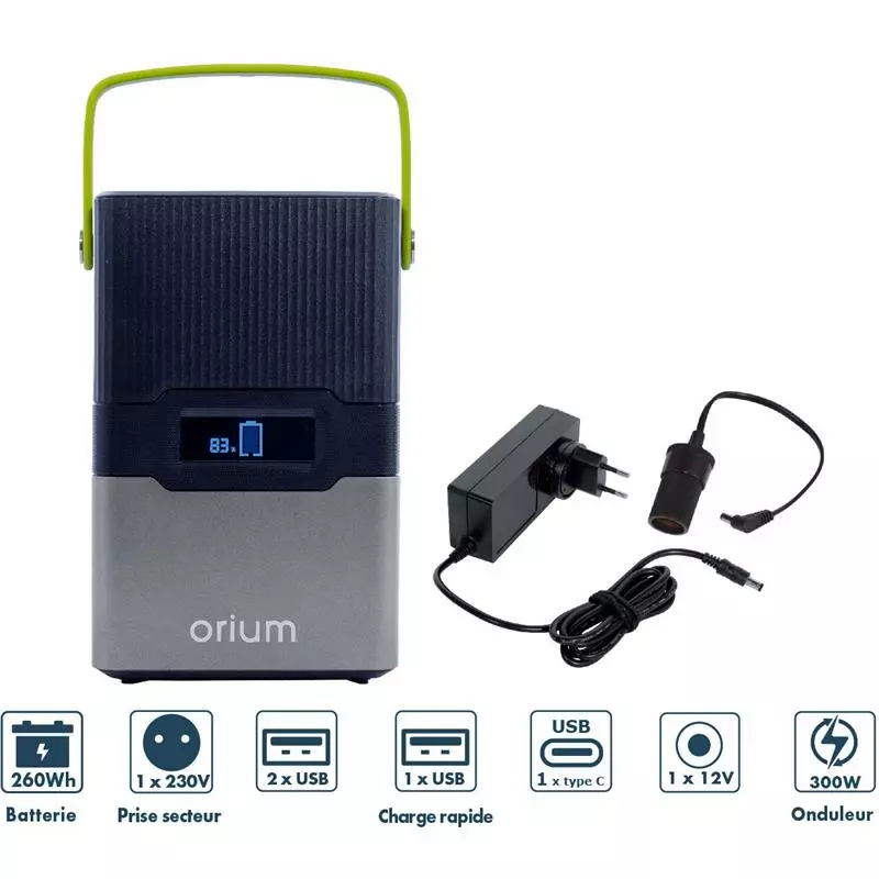 STATION D ÉNERGIE PORTATIVE ORIUM IZYWATT 250 4 STATION D ÉNERGIE PORTATIVE ORIUM IZYWATT 250 – Image 4
