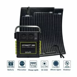STATION D ÉNERGIE PORTATIVE ORIUM IZYWATT 500 -treuils & antivols Soldes Magasin station d energie portative orium izywatt 500 z 2118 211896 9