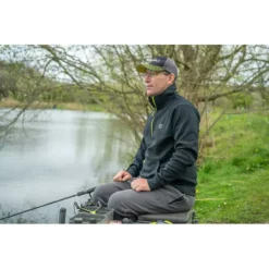 SWEAT HOMME FOX MATRIX BLACK EDITION ¼ ZIP SWEATER - NOIR -treuils & antivols Soldes Magasin sweat homme fox matrix black edition zip sweater noir z 2516 251691 8