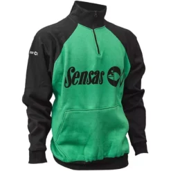 SWEAT HOMME SENSAS SUMMER - NOIR/VERT