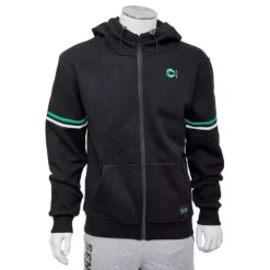 SWEAT ZIPPÉ HOMME SENSAS FASHION CLUB - NOIR