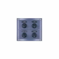 TABLEAU ELECTRIQUE PLASTIMO ETANCHE - 4 INTERRUPTEURS