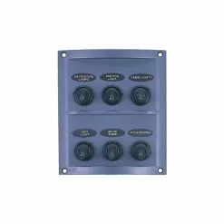 TABLEAU ELECTRIQUE PLASTIMO ETANCHE - 6 INTERRUPTEURS