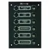 TABLEAU EUROMARINE BAKELITE NOIR - 6 INTERRUPTEURS