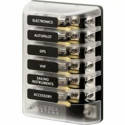 TABLEAU PORTE-FUSIBLES BLUE SEA AGC/MDL