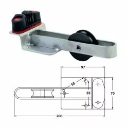 Pike'n Bass TAQUET COINCEUR ECO PIKE N BASS AVEC POULIE