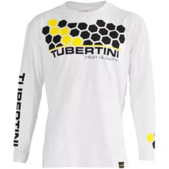 TEE SHIRT MACHES LONGUES HOMME TUBERTINI EXA LONG - BLANC