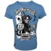 TEE SHIRT MANCHES COURTES HOMME HOT SPOT DESIGN ACE ANGLER - BLEU