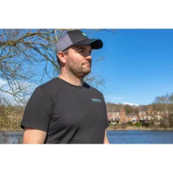 TEE SHIRT MANCHES COURTES HOMME PRESTON INNOVATIONS BLACK T-SHIRT - NOIR -treuils & antivols Soldes Magasin tee shirt manches courtes homme preston innovations black noir z 2488 248891 4