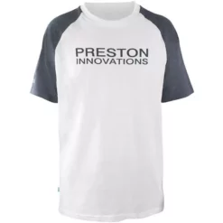 TEE SHIRT MANCHES COURTES HOMME PRESTON INNOVATIONS WHITE T-SHIRT - BLANC