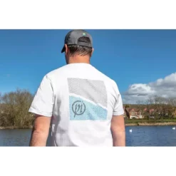 TEE SHIRT MANCHES COURTES HOMME PRESTON INNOVATIONS WHITE T-SHIRT - BLANC -treuils & antivols Soldes Magasin tee shirt manches courtes homme preston innovations white blanc z 2488 248894 3