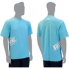 TEE SHIRT MANCHES COURTES HOMME RIVE STAMPED - BLEU